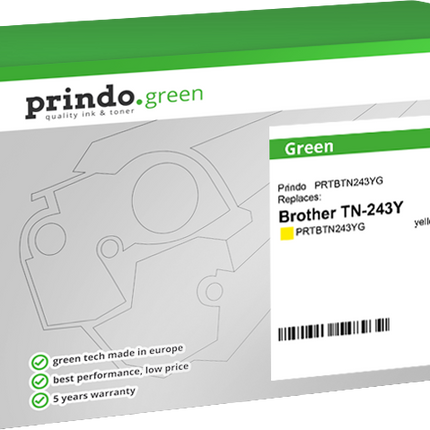 Prindo Green Gelb Toner PRTBTN243YG