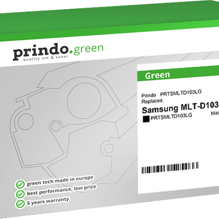 Prindo Green L Schwarz Toner PRTSMLTD103LG