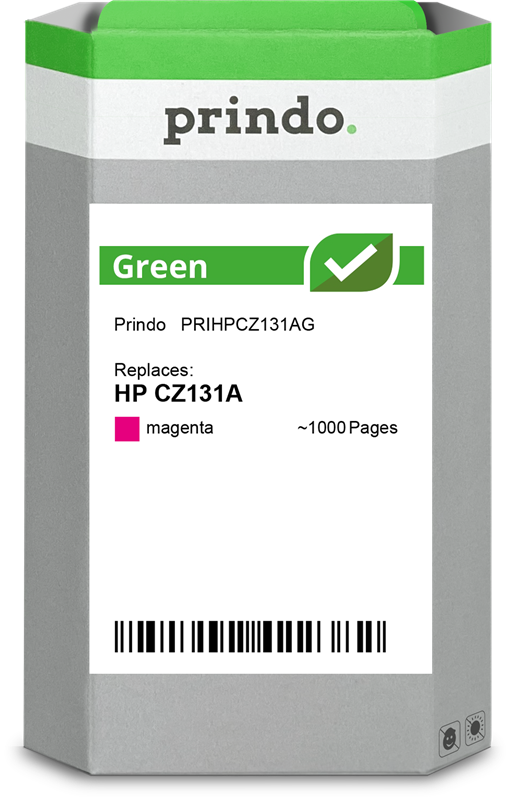 Prindo Green Magenta Druckerpatrone PRIHPCZ131AG