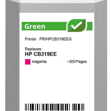 Prindo Green Magenta Druckerpatrone PRIHPCB319EEG