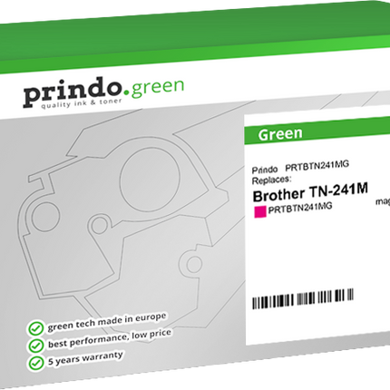 Prindo Green Magenta Toner PRTBTN241MG