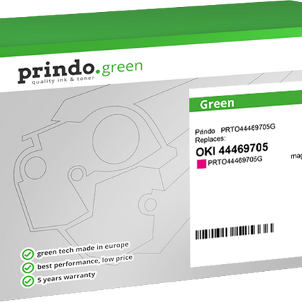 Prindo Green Magenta Toner PRTO44469705G