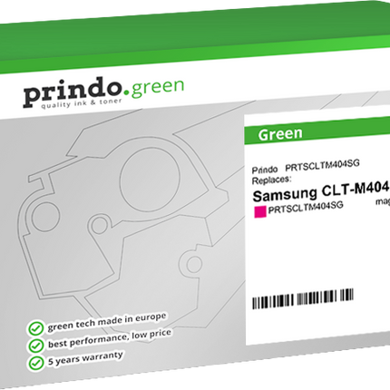 Prindo Green Magenta Toner PRTSCLTM404SG