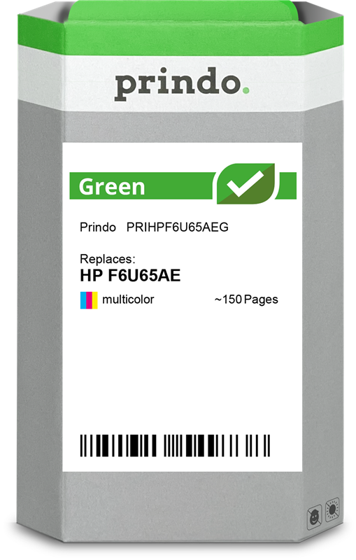 Prindo Green mehrere Farben Druckerpatrone PRIHPF6U65AEG