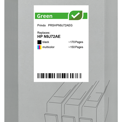 Prindo Green Multipack Schwarz / mehrere Farben (PRSHPN9J72AEG)