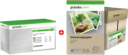 Prindo Green Schwarz / Cyan / Magenta / Gelb Value Pack