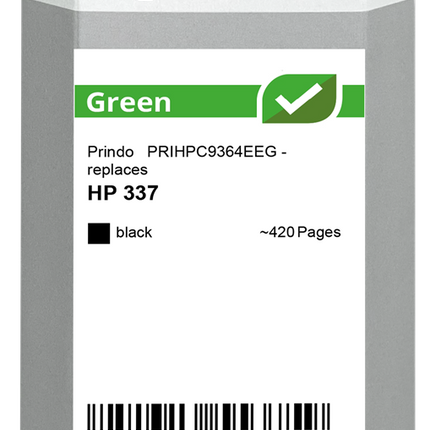 Prindo Green Schwarz Druckerpatrone PRIHPC9364EEG
