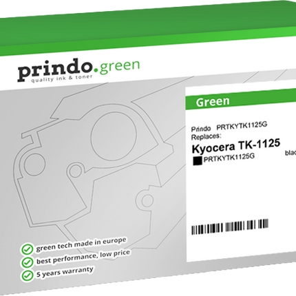 Prindo Green Schwarz Toner PRTKYTK1125G