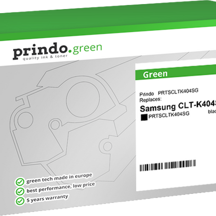 Prindo Green Schwarz Toner PRTSCLTK404SG