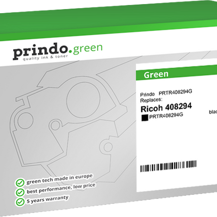 Prindo Green Schwarz Toner PRTR408294G
