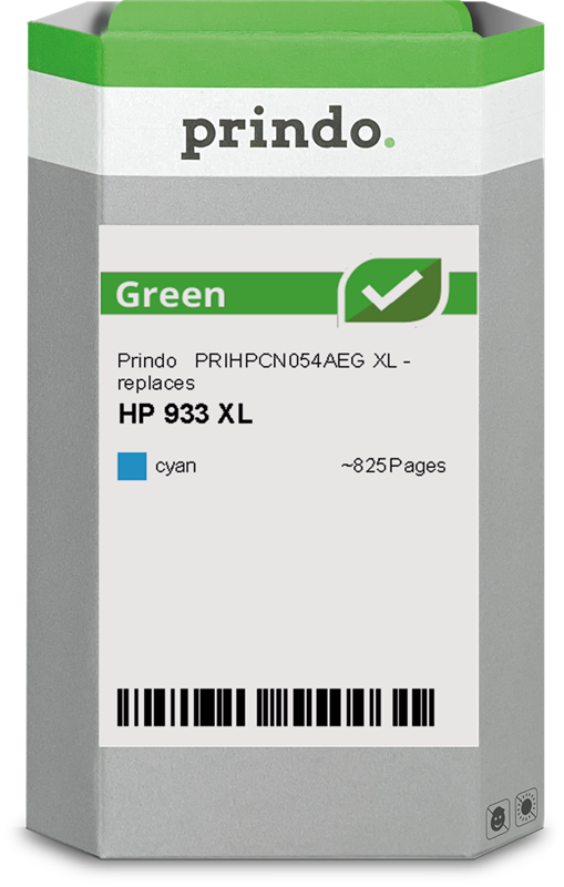 Prindo Green XL Cyan Druckerpatrone PRIHPCN054AEG