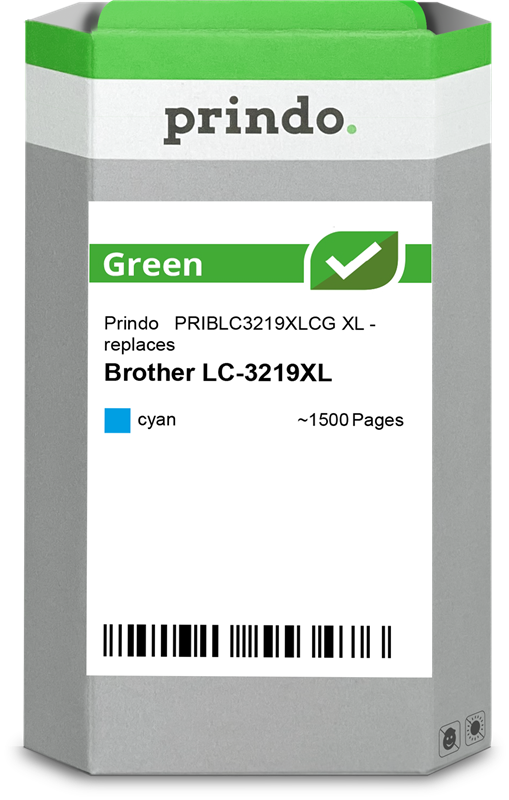 Prindo Green XL Cyan Druckerpatrone PRIBLC3219XLCG