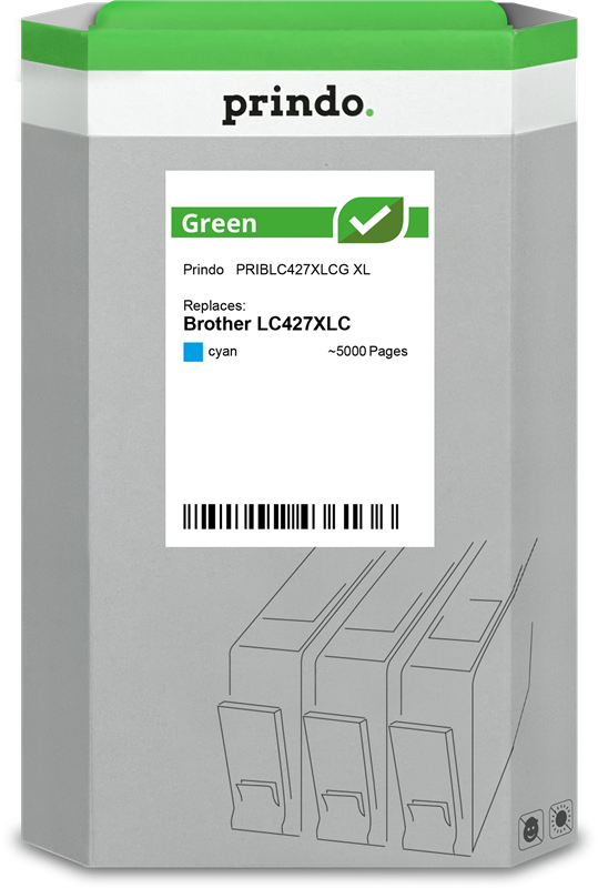 Prindo Green XL Cyan Druckerpatrone