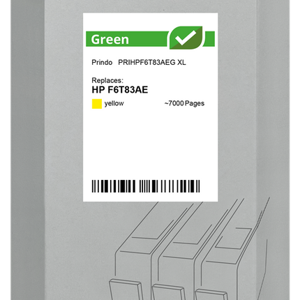 Prindo Green XL Gelb Druckerpatrone