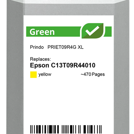 Prindo Green XL Gelb Druckerpatrone PRIET09R4G