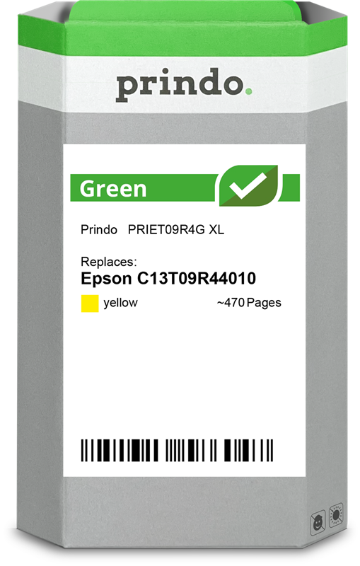 Prindo Green XL Gelb Druckerpatrone PRIET09R4G