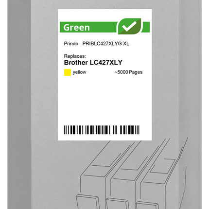Prindo Green XL Gelb Druckerpatrone