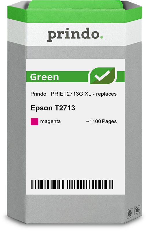 Prindo Green XL Magenta Druckerpatrone PRIET2713G