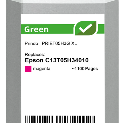 Prindo Green XL Magenta Druckerpatrone PRIET05H3G