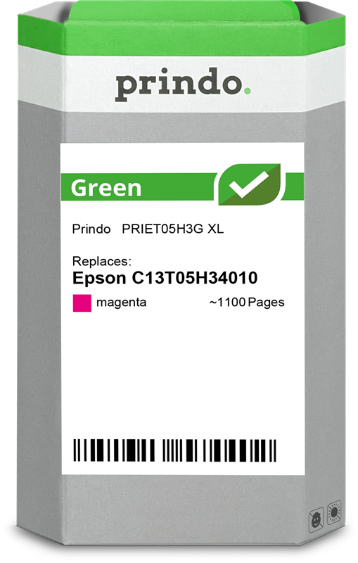 Prindo Green XL Magenta Druckerpatrone PRIET05H3G