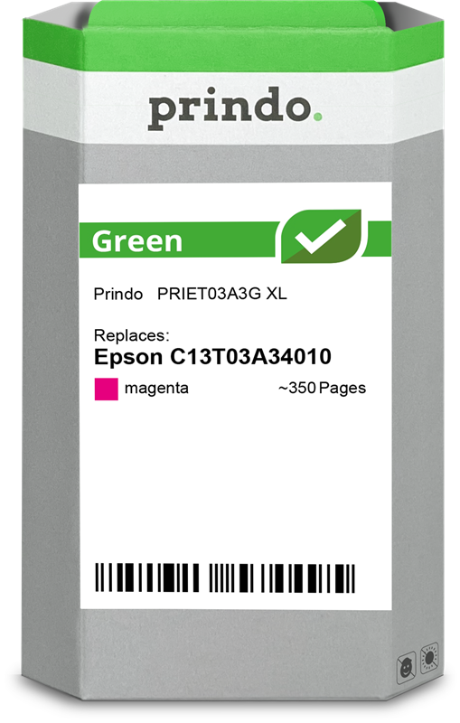 Prindo Green XL Magenta Druckerpatrone PRIET03A3G