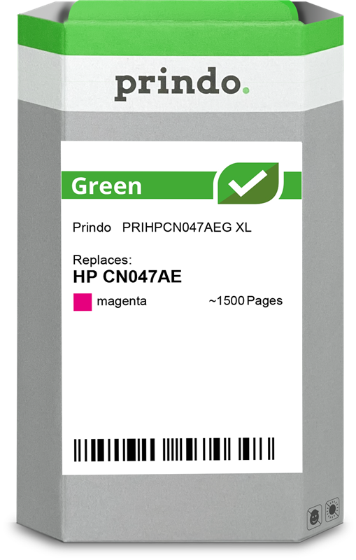 Prindo Green XL Magenta Druckerpatrone PRIHPCN047AEG