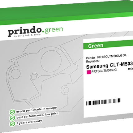 Prindo Green XL Magenta Toner