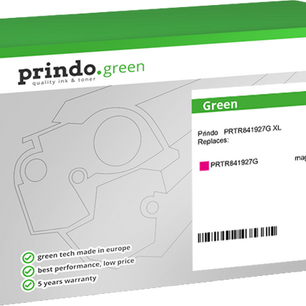 Prindo Green XL Magenta Toner