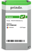 Prindo Green XL mehrere Farben Druckerpatrone PRIHP3YM63AEG