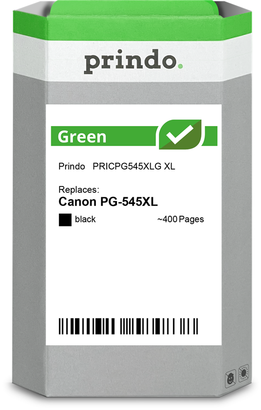 Prindo Green XL Schwarz Druckerpatrone PRICPG545XLG