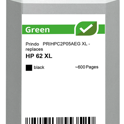 Prindo Green XL Schwarz Druckerpatrone PRIHPC2P05AEG