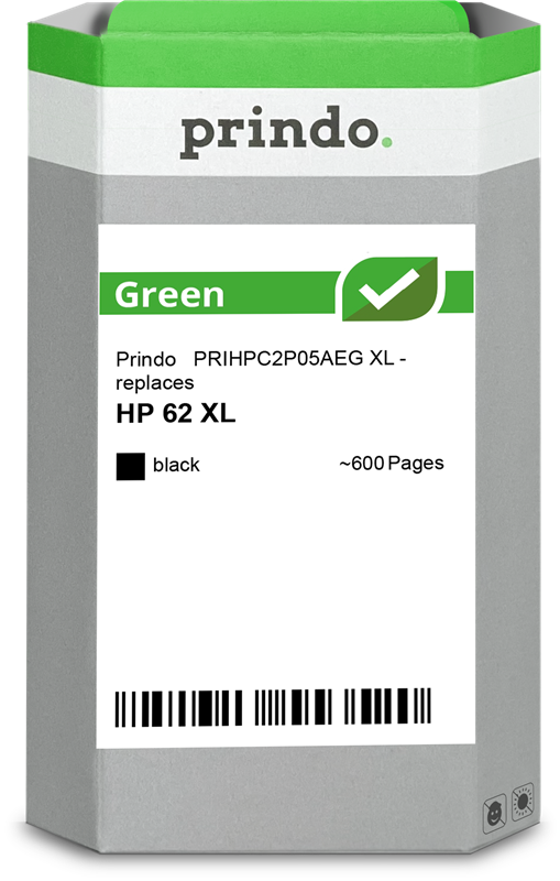 Prindo Green XL Schwarz Druckerpatrone PRIHPC2P05AEG