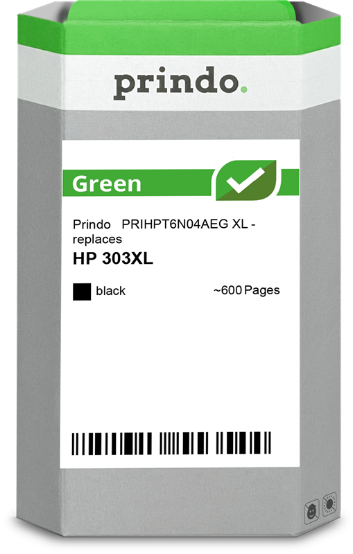 Prindo Green XL Schwarz Druckerpatrone PRIHPT6N04AEG