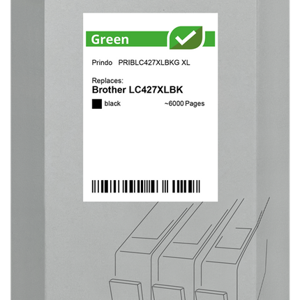 Prindo Green XL Schwarz Druckerpatrone