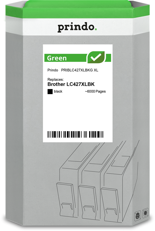 Prindo Green XL Schwarz Druckerpatrone