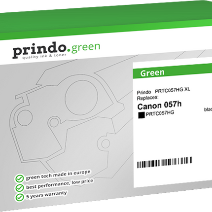 Prindo Green XL Schwarz Toner