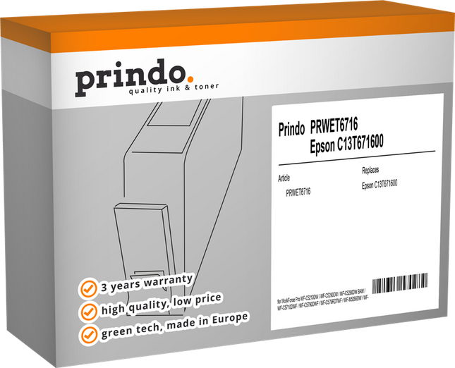 Prindo PRWET6716 Wartungseinheit