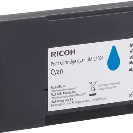 Ricoh IJM C180F Cyan Druckerpatrone