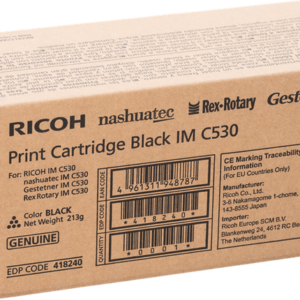Ricoh IM C530BK Schwarz Toner