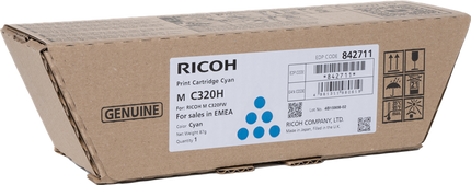 Ricoh M C320H Cyan Toner