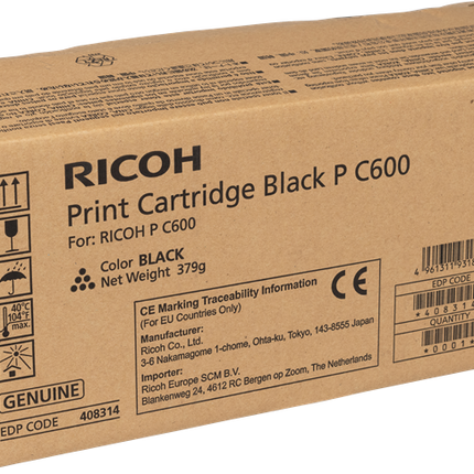 Ricoh P C600BK Schwarz Toner