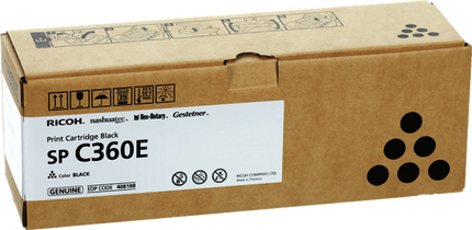 Ricoh SP C360EBK Schwarz Toner