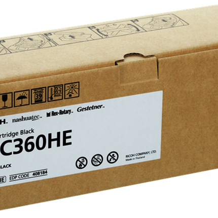Ricoh SP C360HEBK Schwarz Toner