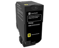 Lexmark 74C2SY0 Gelb Toner