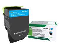 Lexmark 71B2HC0 Cyan Toner
