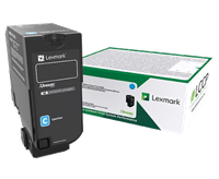 Lexmark 75B20C0 Cyan Toner