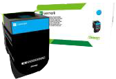 Lexmark 70C2HCE Cyan Toner
