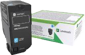 Lexmark 74C2HCE Cyan Toner