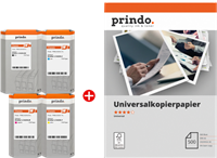 Prindo Classic Schwarz / Cyan / Magenta / Gelb Value Pack