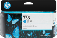 HP 738 Cyan Druckerpatrone